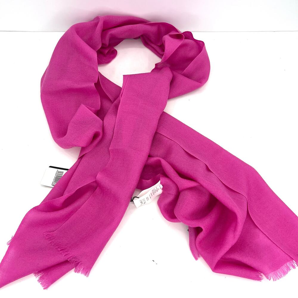 FRAAS Germany women’s fuchsia wool scarf